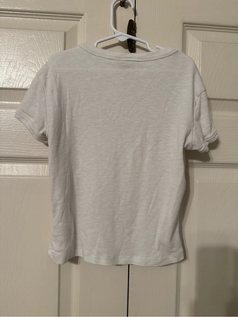 wild fable Cream Short-Sleeve Tee with Deer Embroidery